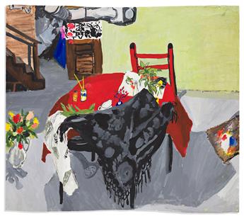 Edelson, Mary Beth (1933-2021) Studio Interior [and] Abstract Still Life.